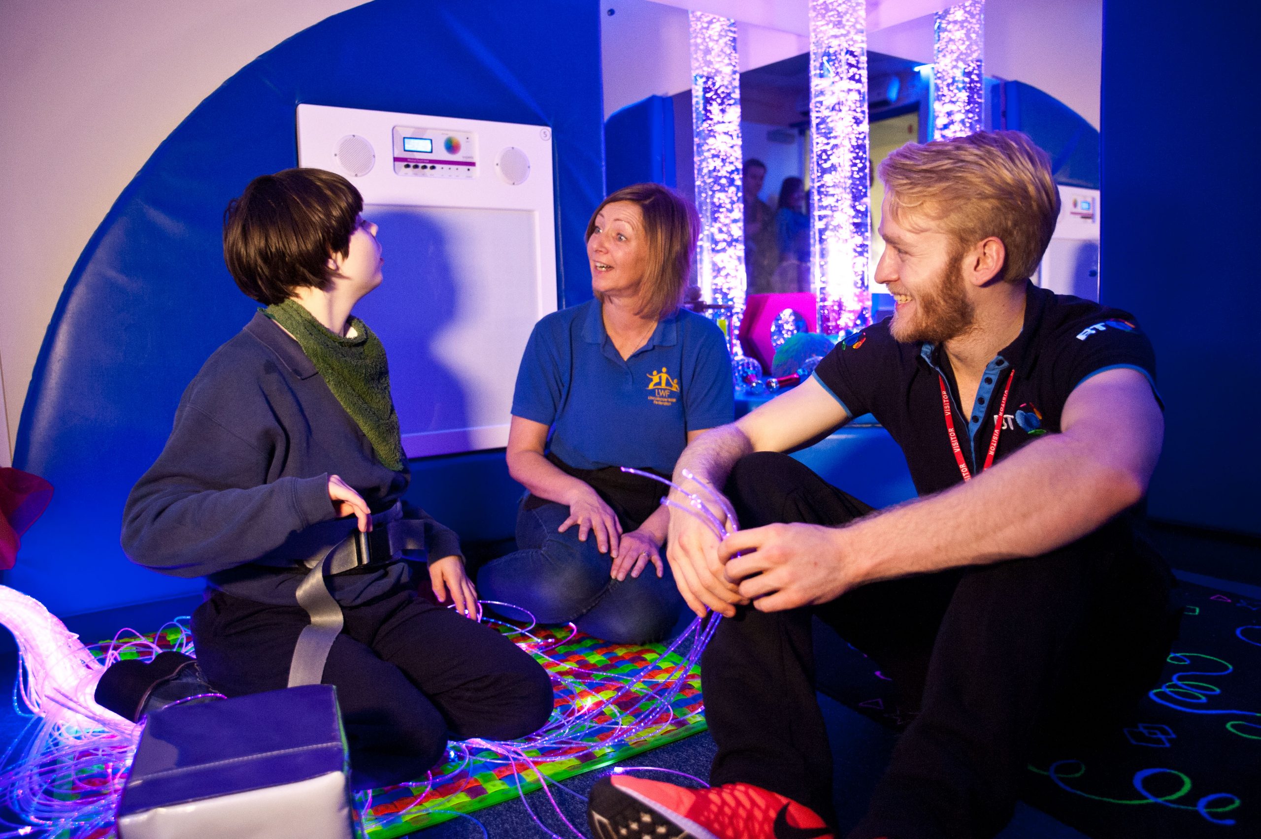 Paralympic star unveils new facility